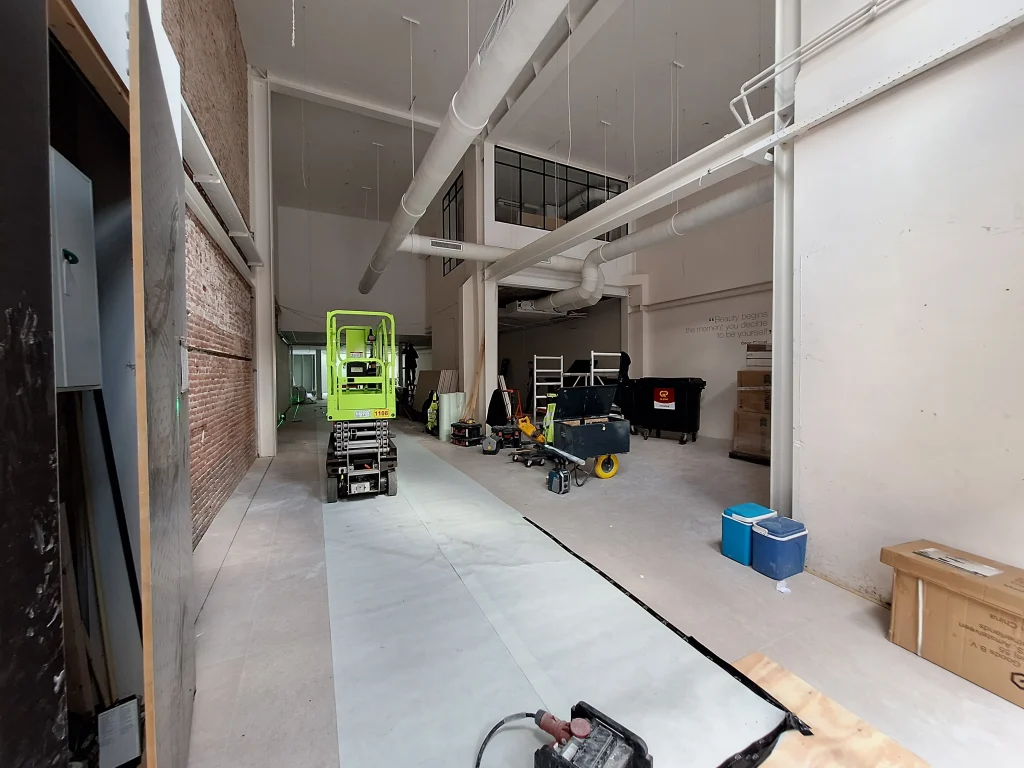 Afbouw werkzaamheden