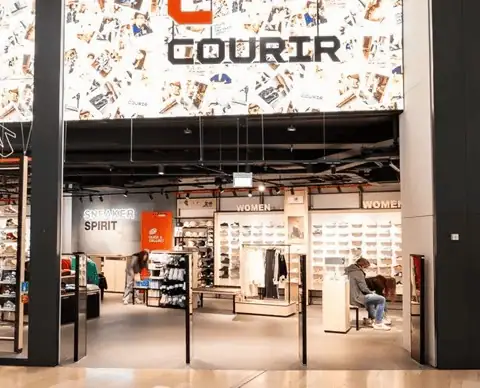 Courir Retailrealisatie in het hart van Hoog Catharijne Ludec