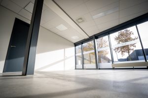 Transformatie van showroom naar werkplaats Ottobock