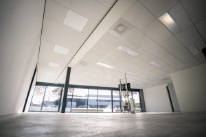 Transformatie van showroom naar werkplaats Ottobock