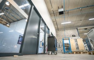 Ottobock transformatie showroom naar werkplaats