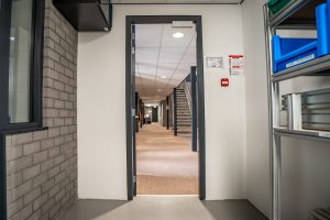 Transformatie van showroom naar werkplaats Ottobock